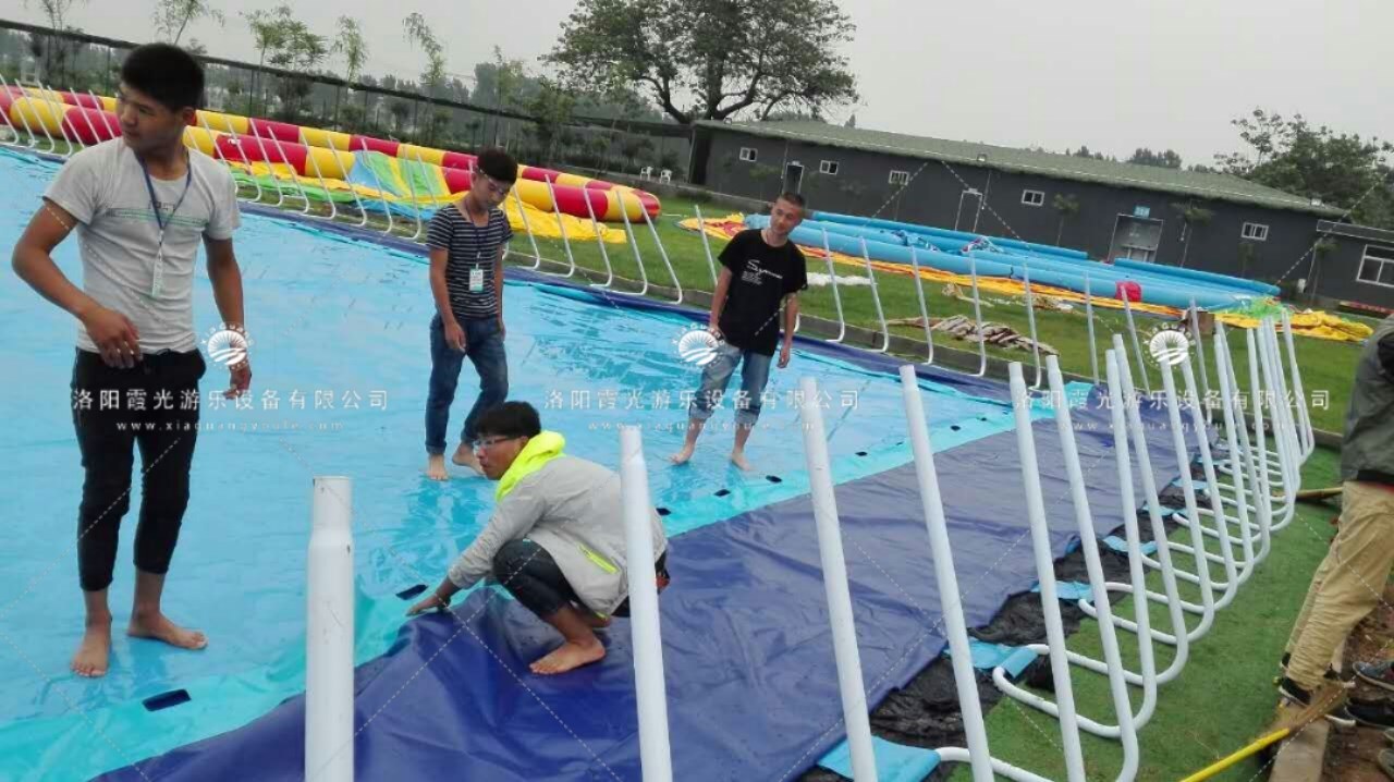 栾城支架游泳池
